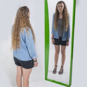 VERTICALLY CONCAVE 6' Funhouse Mirror(Vertically Concave)
