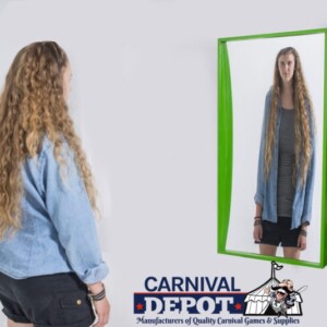 VERTICALLY CONCAVE 4' Funhouse Mirror(Vertically Concave)