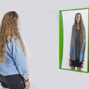 Vertically Concave 4' Funhouse Mirror(Vertically Concave)